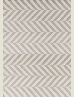 Muse Chevron Grey Rug