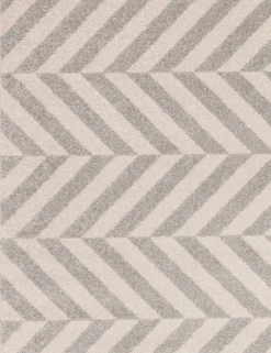 Muse Chevron Grey Rug