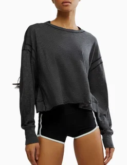My Time Layer Cotton Rich Relaxed Top