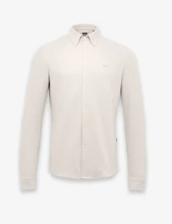 Myjersey Regular Fit Cotton Blend Dress Shirt