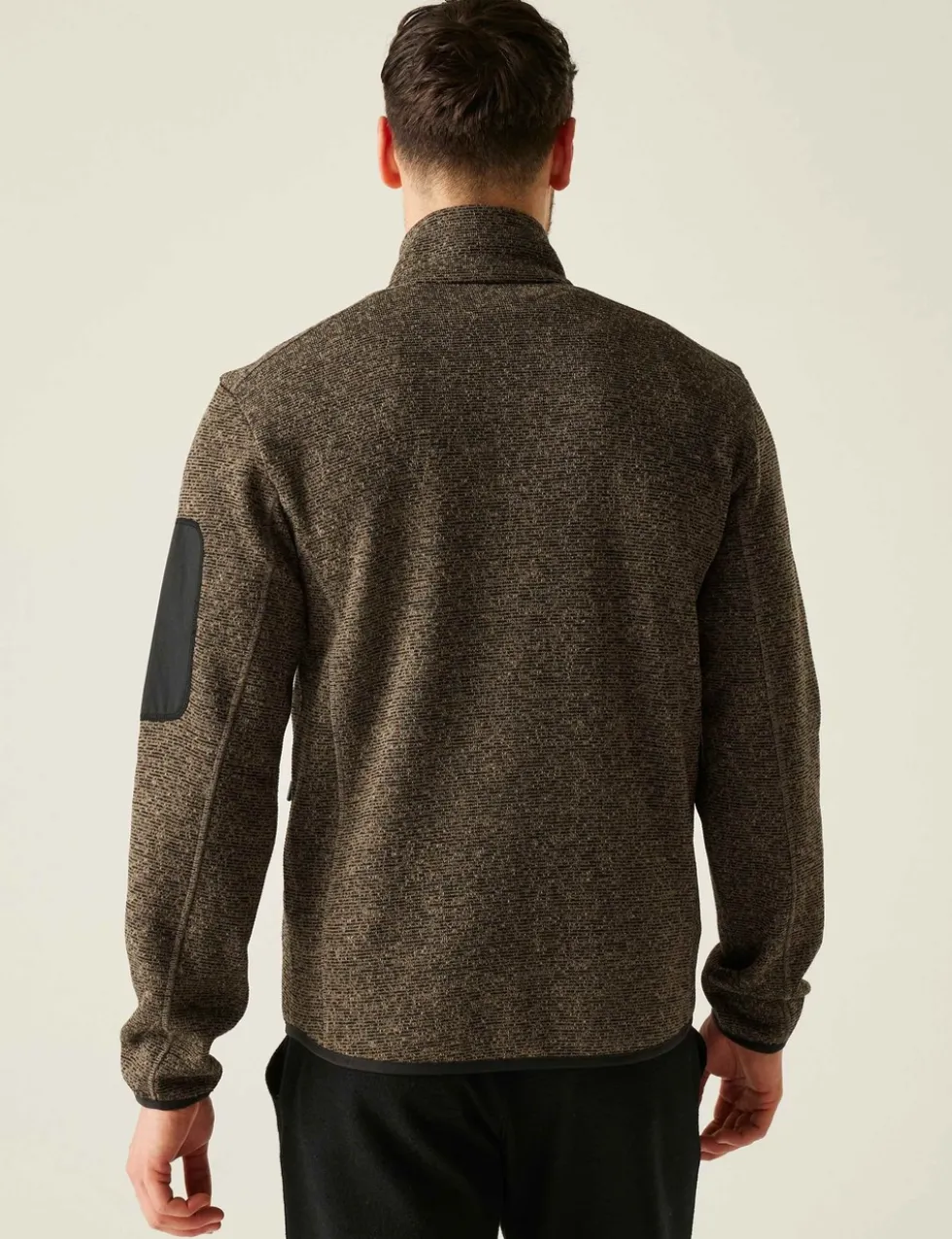 Newhill Textured Funnel Neck Zip Up Fleece