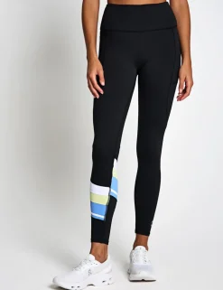 No Limit Striped High Waisted Leggings