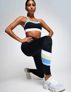 No Limit Striped High Waisted Leggings