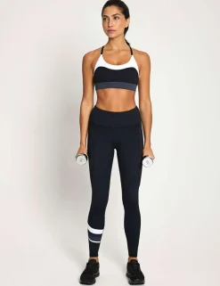 No Limit Striped High Waisted Leggings
