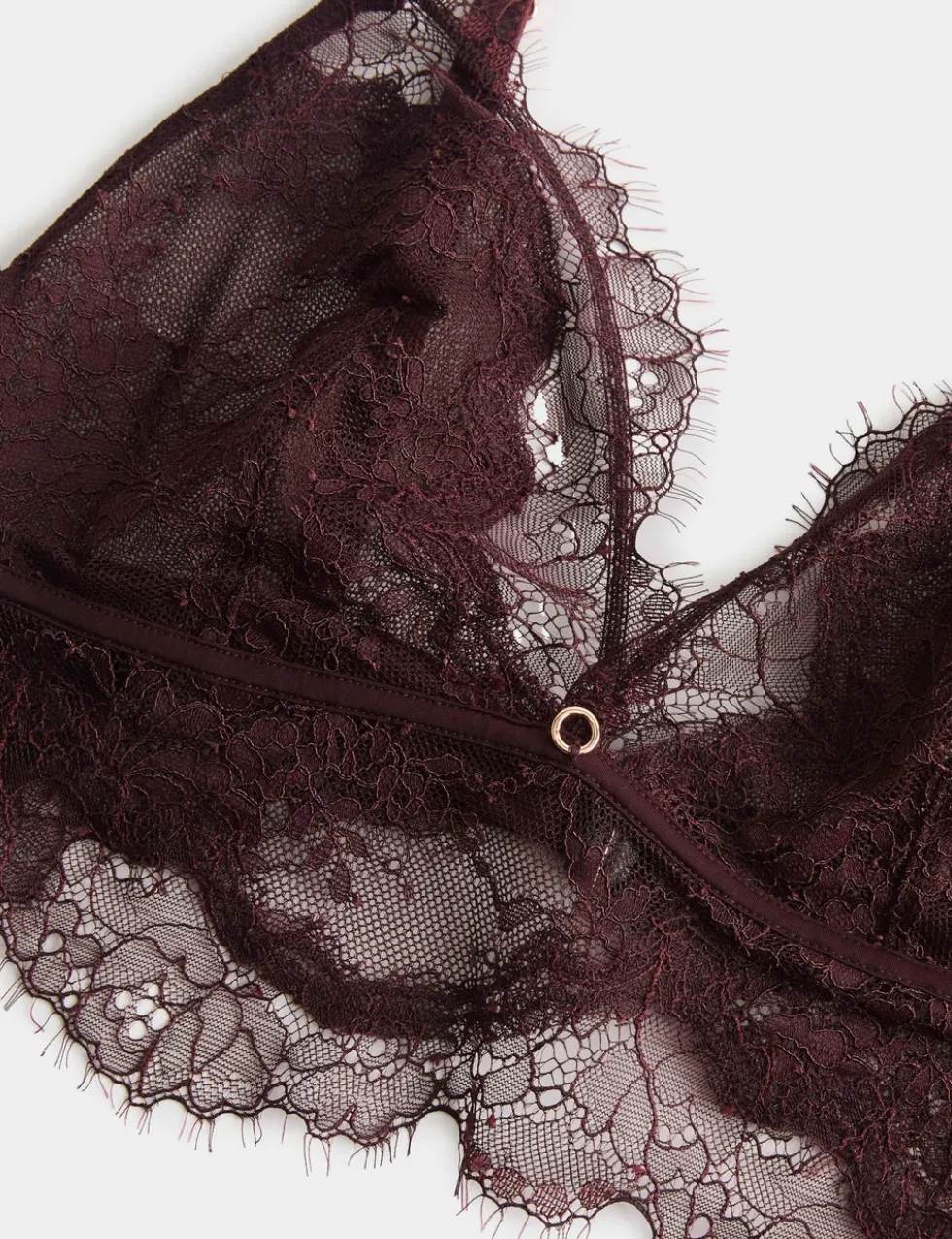 Nolana Lace Non Wired Bralette (A-E)