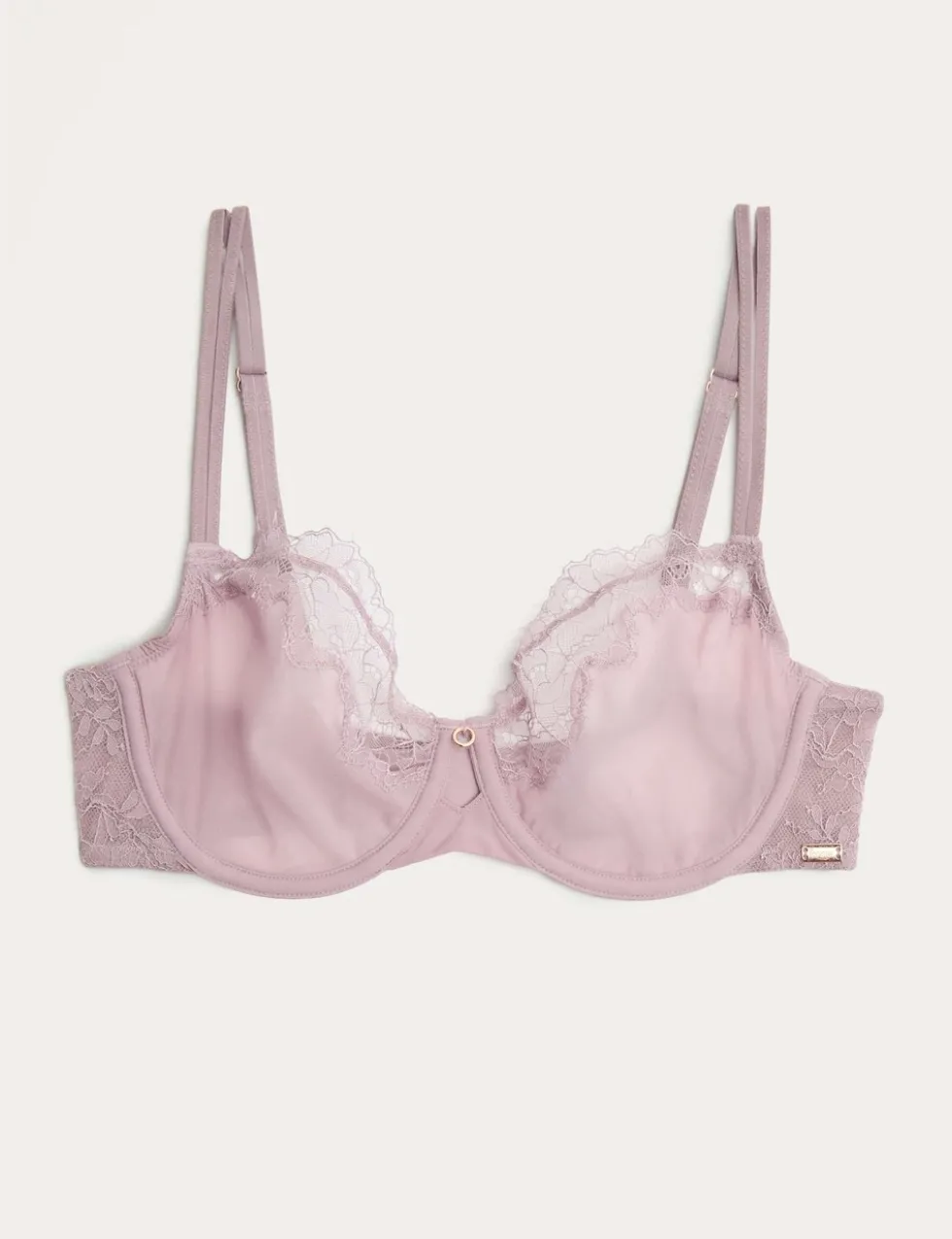 Nolana Lace Wired Balcony Bra (A-E)