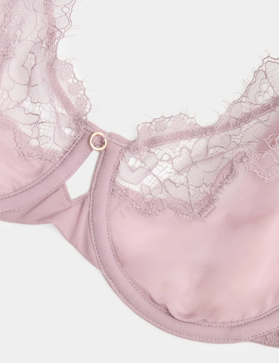 Nolana Lace Wired Balcony Bra (A-E)