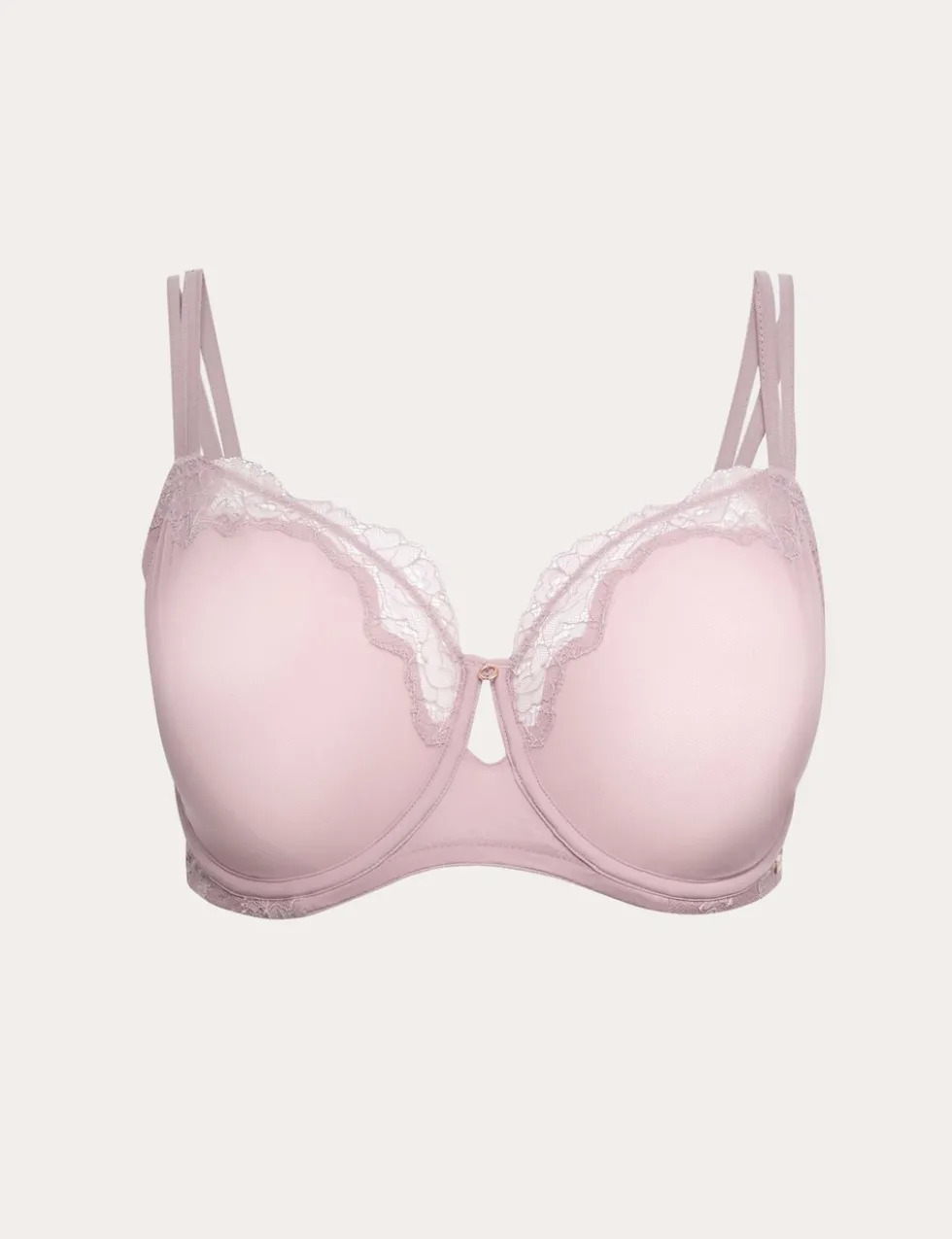 Nolana Lace Wired Balcony Bra (F-H)