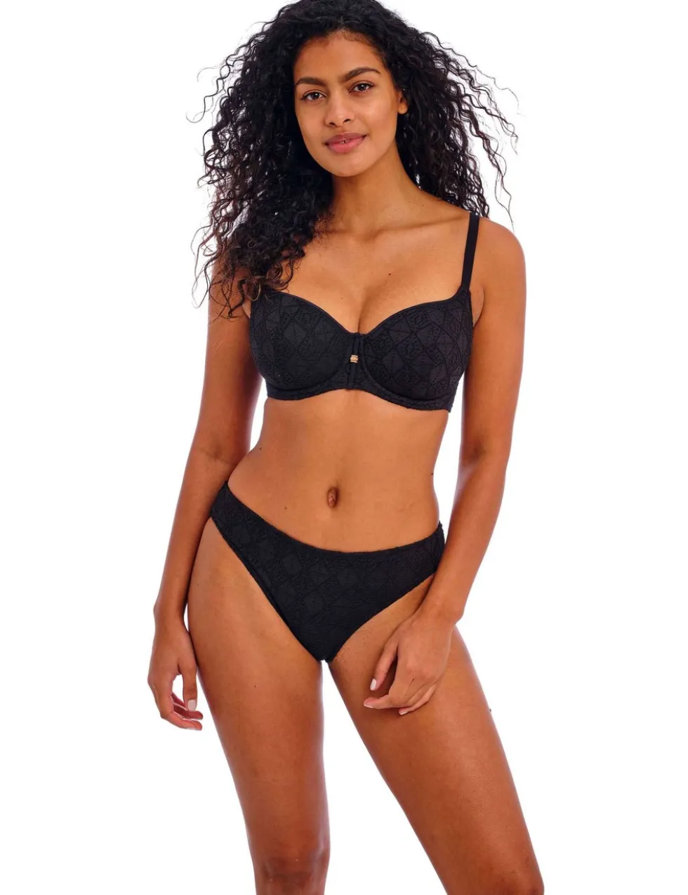 Nomad Nights Textured Bikini Bottoms
