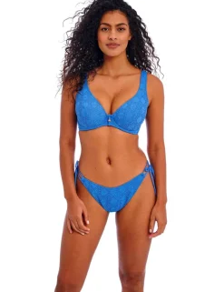 Nomad Nights Textured High Leg Bikini Bottoms