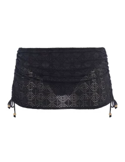 Nomad Nights Textured Skirted Bikini Bottoms