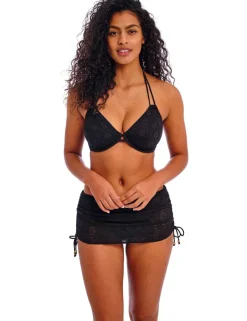 Nomad Nights Textured Skirted Bikini Bottoms