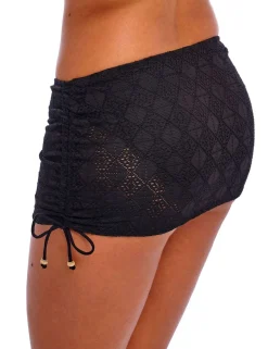 Nomad Nights Textured Skirted Bikini Bottoms