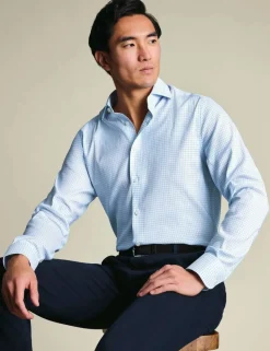 Non Iron Performance Twill Check Shirt