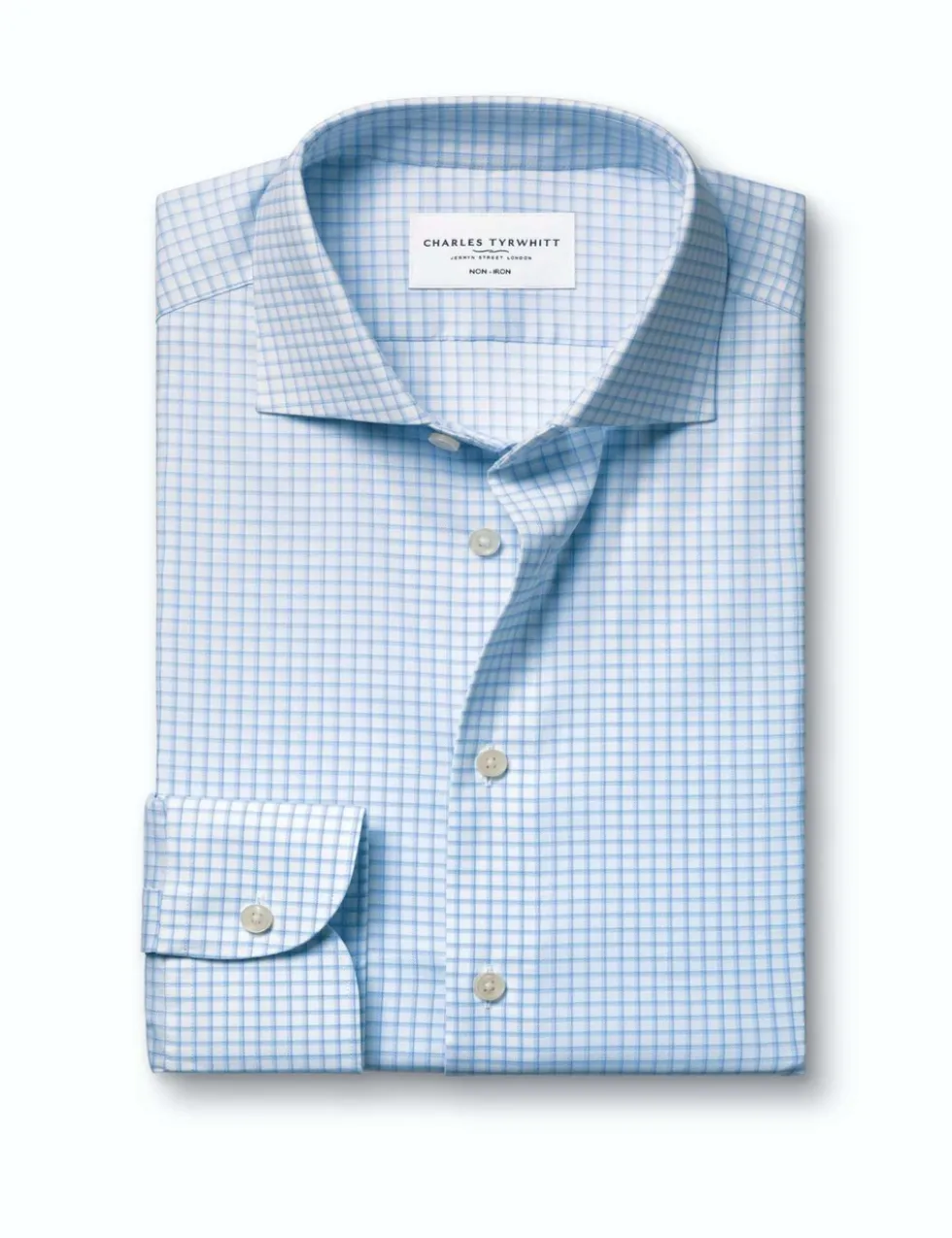 Non Iron Performance Twill Check Shirt