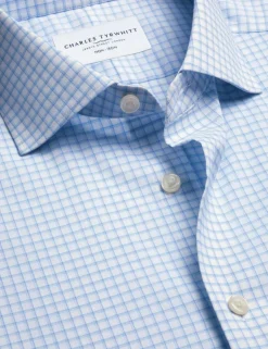 Non Iron Performance Twill Check Shirt