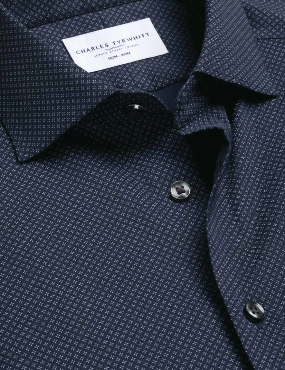 Non Iron Performance Twill Printed Shirt