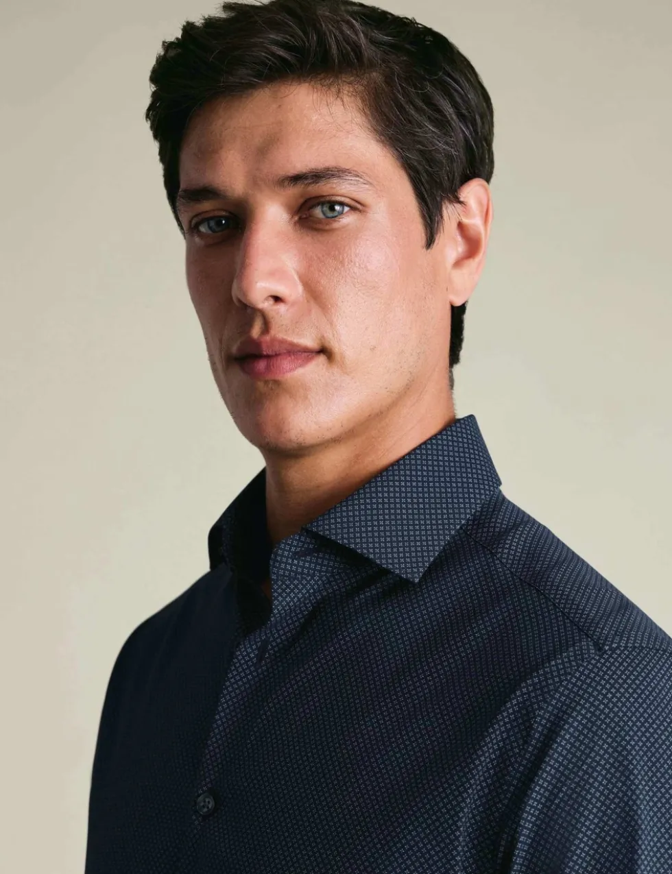 Non Iron Performance Twill Printed Shirt