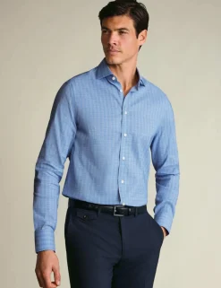 Non Iron Performance Twill Check Shirt