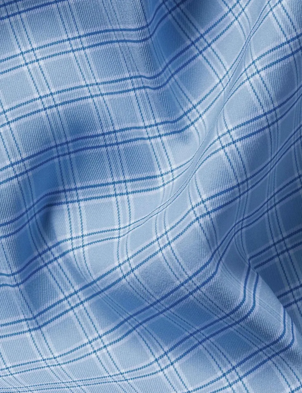 Non Iron Performance Twill Check Shirt