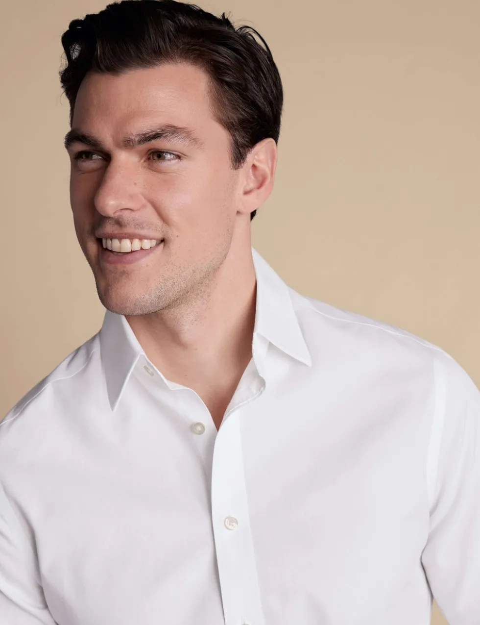 Non Iron Pure Cotton Poplin Shirt