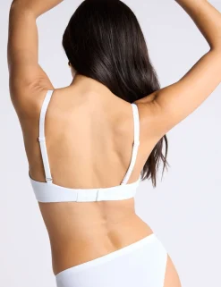 Non-Wired Microfibre Plunge Bra (B-DD)