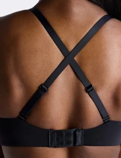 Non-Wired Microfibre Plunge Bra (B-DD)