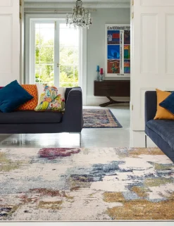 Nova Abstract Woven Rug