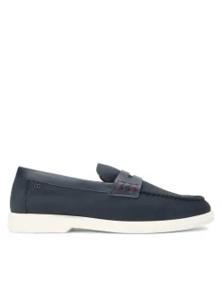 Nubuck Slip On Loafers