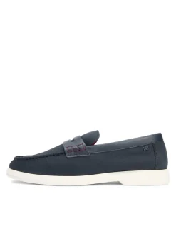 Nubuck Slip On Loafers