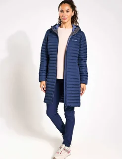 Nula Micro Hooded Longline Puffer Jacket