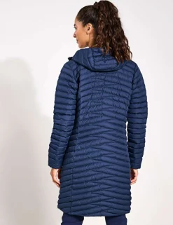 Nula Micro Hooded Longline Puffer Jacket
