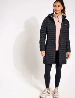 Nula Micro Hooded Longline Puffer Jacket