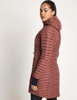 Nula Micro Hooded Longline Puffer Jacket