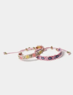 Occasion Beaded Edge Wristwear 2 Pack