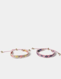 Occasion Beaded Edge Wristwear 2 Pack