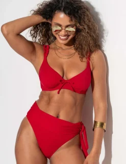 Ocean Breeze Wired Plunge Bikini Top (D-J)