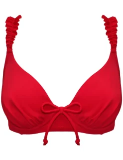 Ocean Breeze Wired Plunge Bikini Top (D-J)