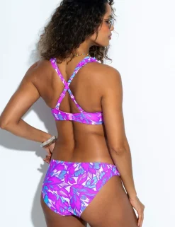 Ocean Breeze Wired Plunge Bikini Top (D-J)