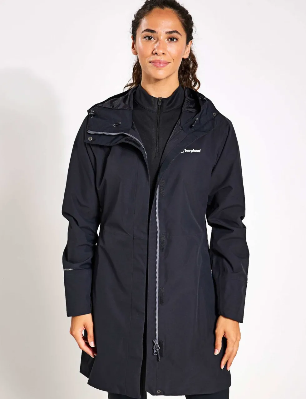 Omeara Waterproof Longline Raincoat