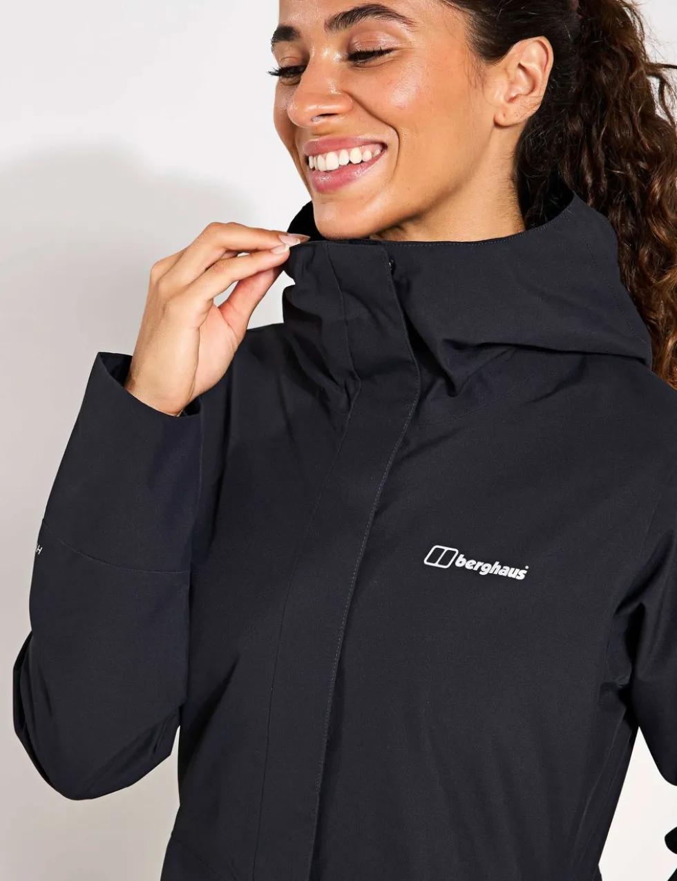 Omeara Waterproof Longline Raincoat