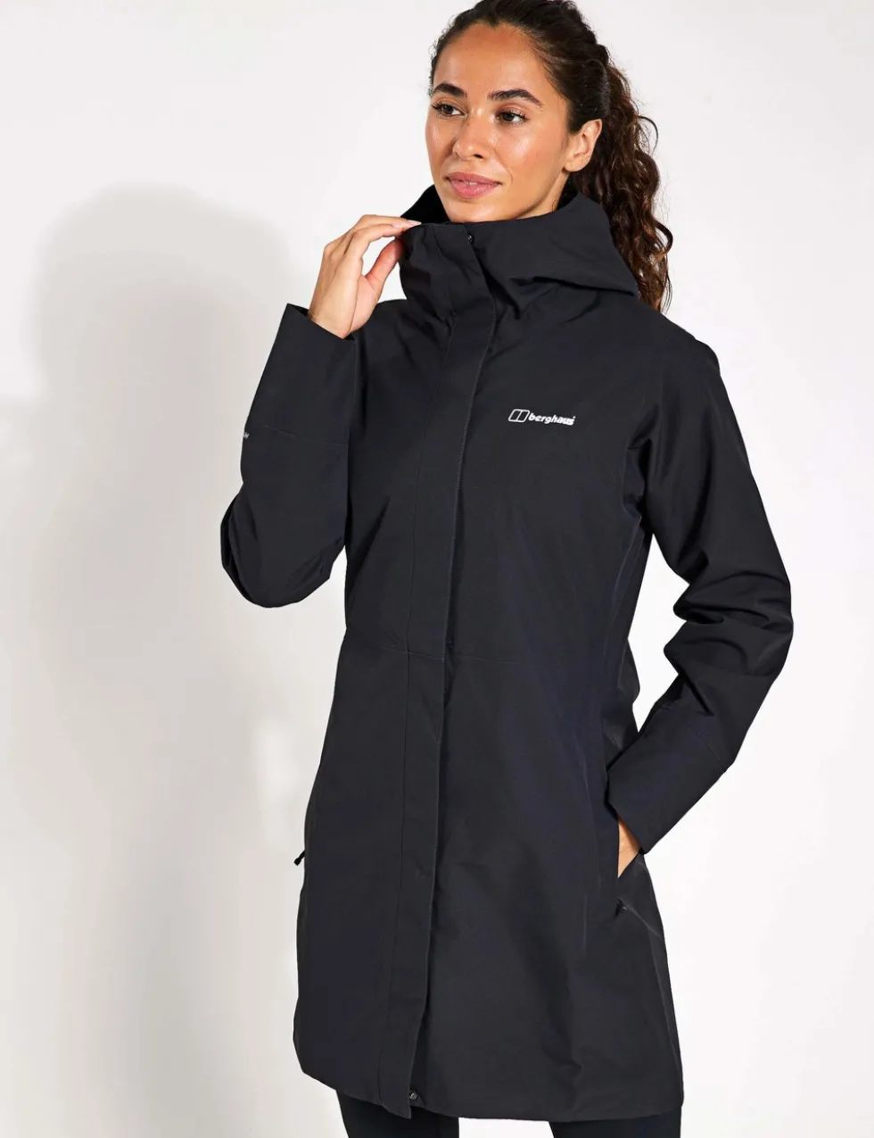 Omeara Waterproof Longline Raincoat