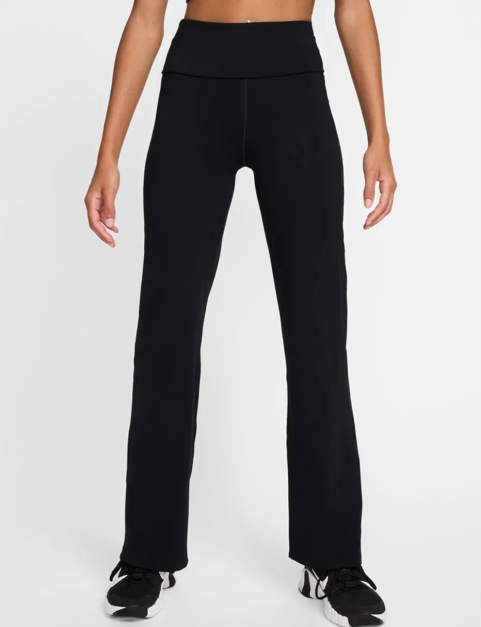 One Dri-Fit Fold-Over High Waisted Trousers