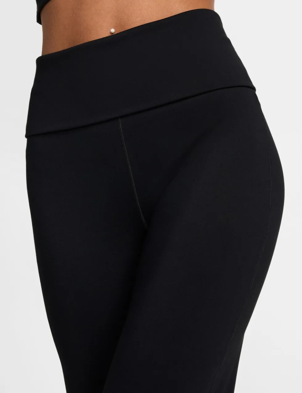 One Dri-Fit Fold-Over High Waisted Trousers