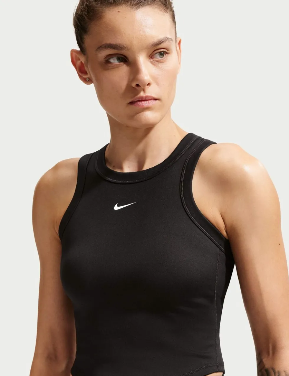 One Fitted Dri-Fit Cropped Vest Top
