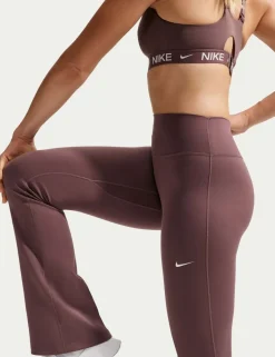One High Waisted Flared Leggings