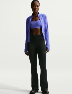 One High-Waisted Flared Leggings