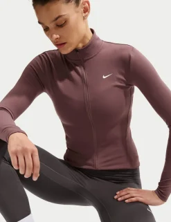 One Zip Up Funnel Neck Sports Jacket
