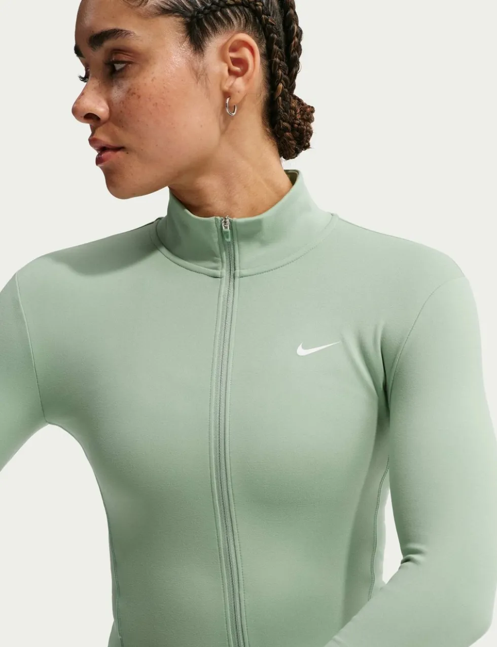 One Zip Up Funnel Neck Sports Jacket