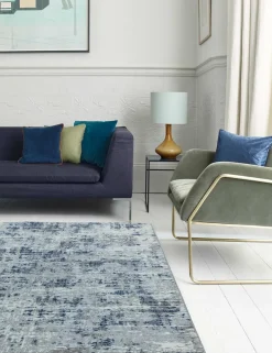 Orion Abstract Metallic Rug